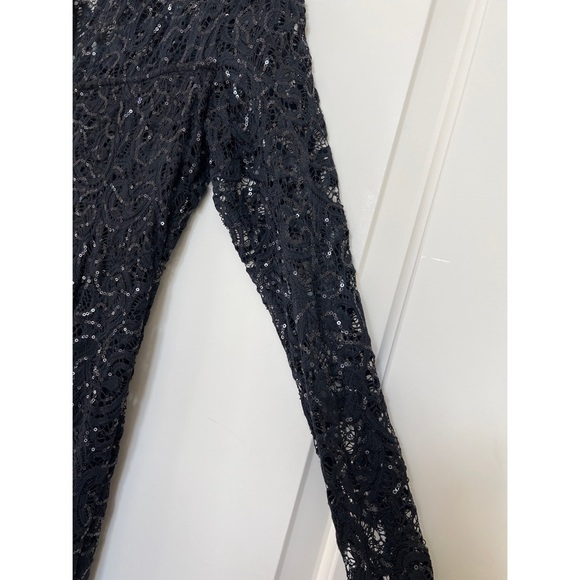 Marina LONG SLEEVE SEQUIN LACE DRESS - SIZE 12 NWOT - Picture 4 of 5